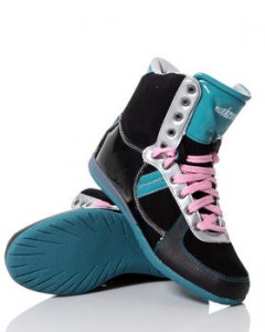 3624296 Be the star of the show with Punkrose’s Starlitt hi-top shoe.
