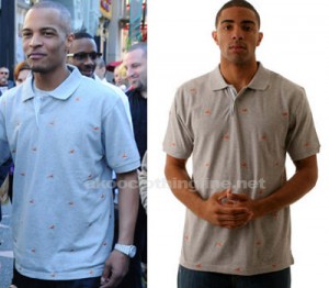 asseenon-ti-crown-polo T.I., in a Crown Polo Shirt, while roaming the streets of Hollywood.